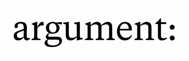 Logoen til Argument