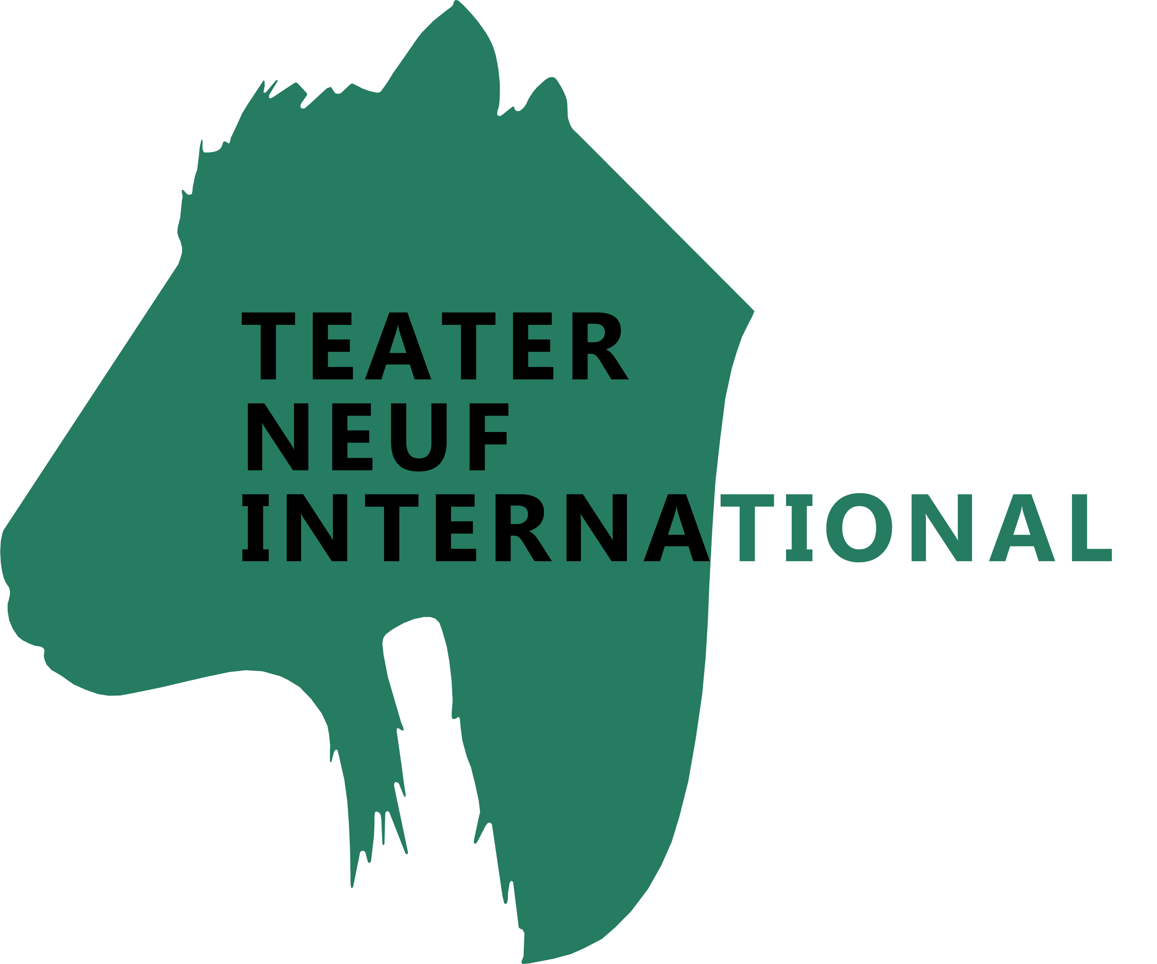 Logoen til Teater Neuf International