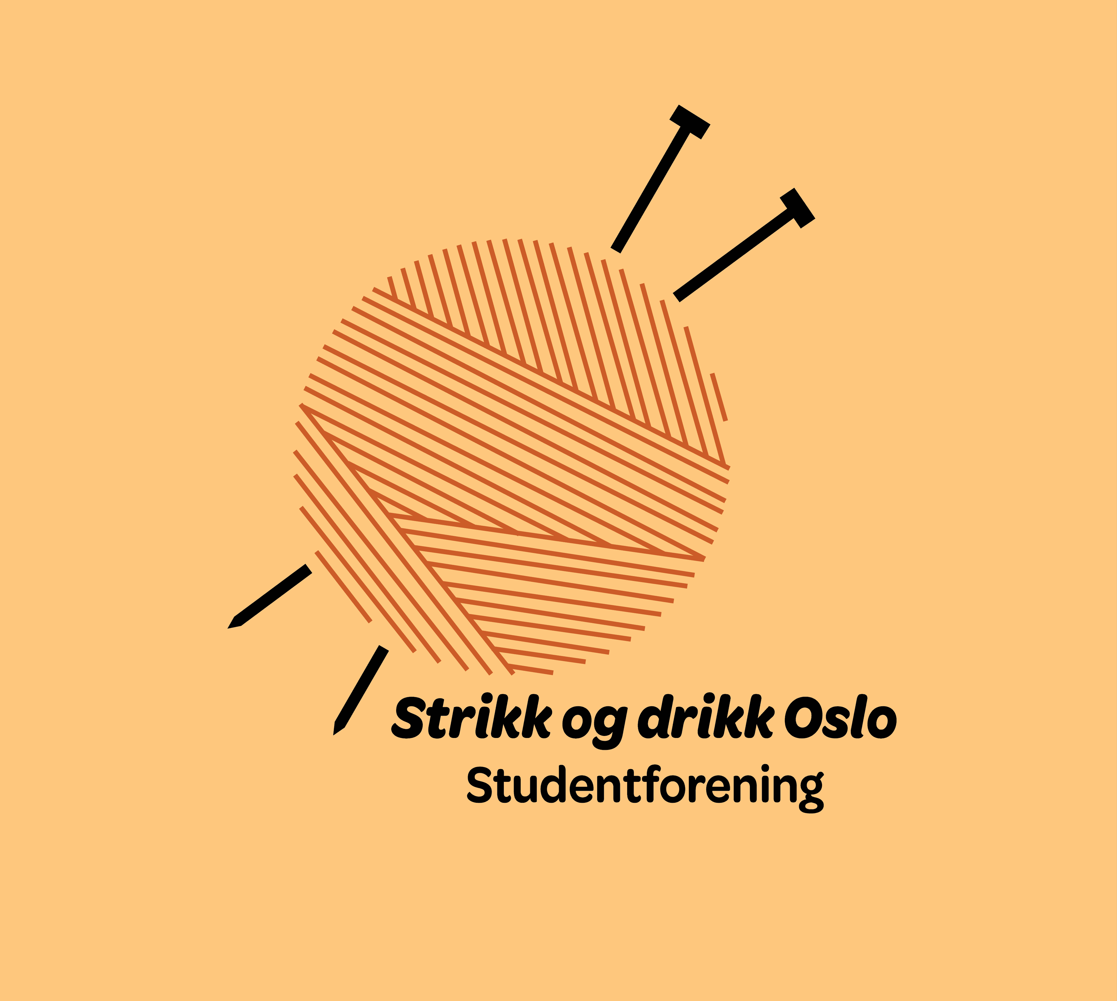 Logoen til Strikk og Drikk