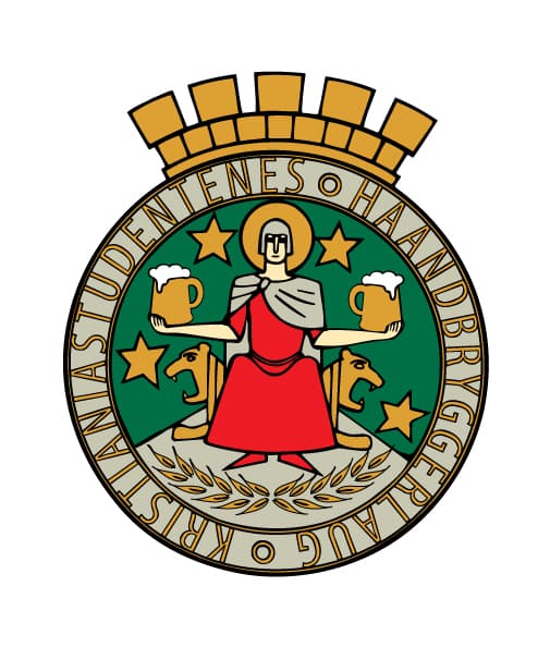 Logoen til Kristianiastudentenes Haandbryggerlaug